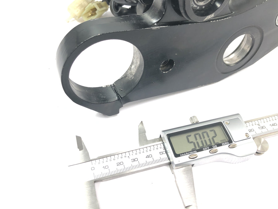 Yamaha YZF R1 RN04 [2001] - Schlosssatz mit Zündschloss Tankdeckel Lenkschloss Gabelbrücke oben