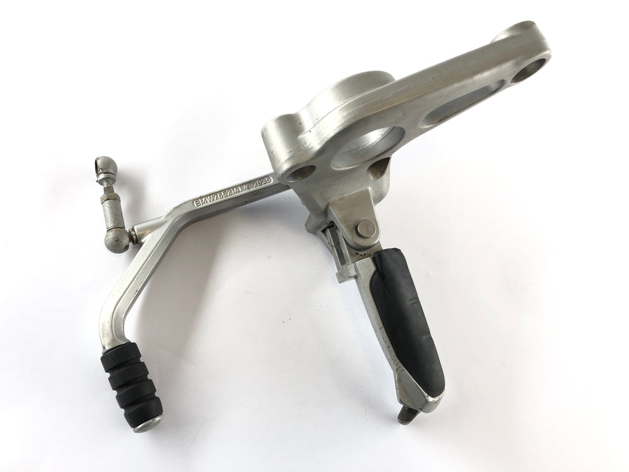 BMW R 1150 R R21 [2002] - Driver footrest left with gearshift pedal