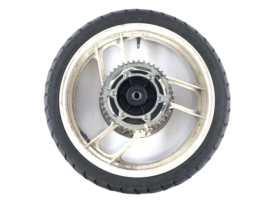 Yamaha RZ 250 R 29L [RD 250 YPVS] - Hinterrad Rad felge hinten 2.50 x 18" mit Kettenrad und Bremsscheibe