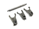 Yamaha WR 125 X DE07 [2010] - shift fork set shift forks shift fork shaft-3