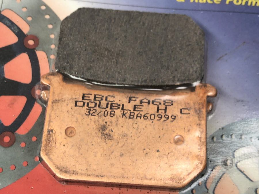 Kawasaki Z 1100 KZT10A [1984] - Brake pads brake blocks Double -H Sintering Ebc