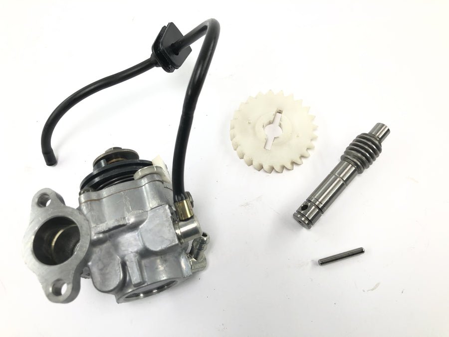 Sachs ZX 125 [1998] - Oil pump with drive gear shaft