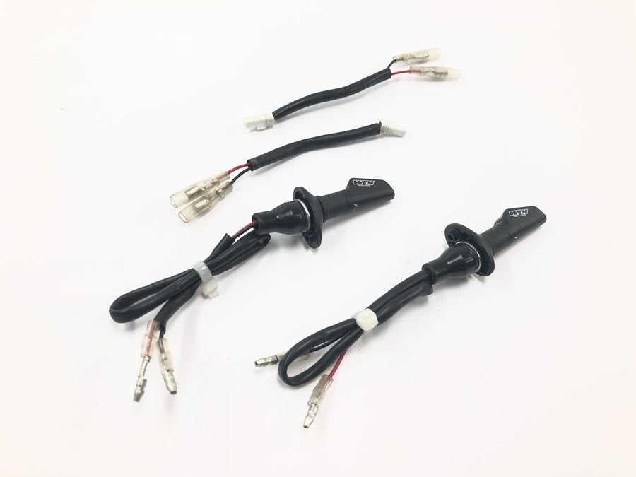 KTM Duke 690 A3 [2012] - Blinker LED-Blinkleuchten Paar mit Kabelsatz Adapterstecker