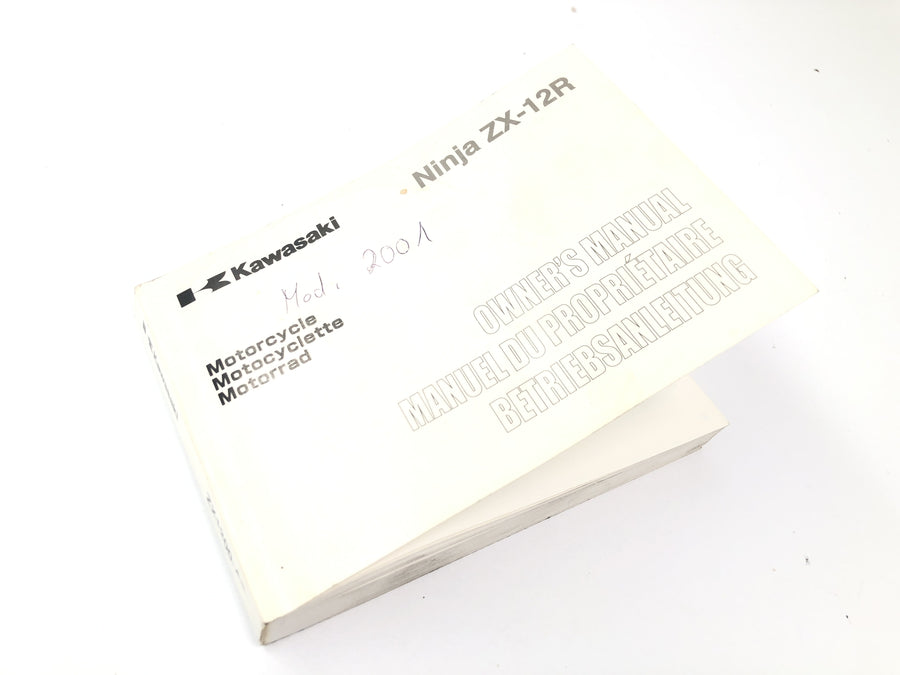 Kawasaki ZX 12 R ZXT20A [2001] - manual operating instructions operating instructions
