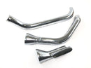 Kawasaki VN 1600 Classic VNT60A [2007] - Exhaust cover manifold cover chrome heat shield exhaust protection-1