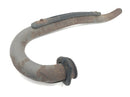 Yamaha XT 500 1U6 [1981] - Manifold exhaust manifold outlet pipe with heat shield-2