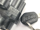 KTM RC 125 [2016] - Lock set ignition lock tank cap control unit ECU with code card key set-2