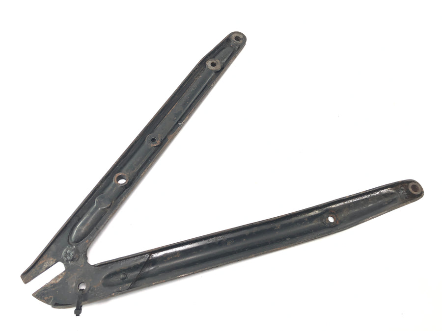 DKW NZ 250 [1938] - rear wheel swing arm, right rear wheel strut