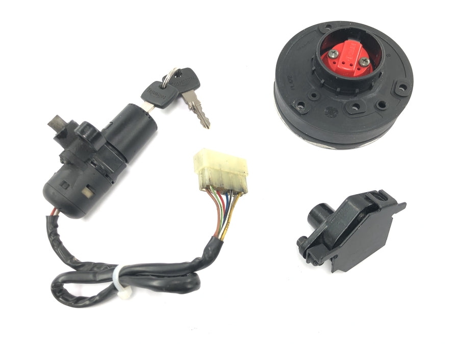 TRIUMPH DAYTONA 955I T595 [1998] - Ignition lock lock set tank cap seat lock