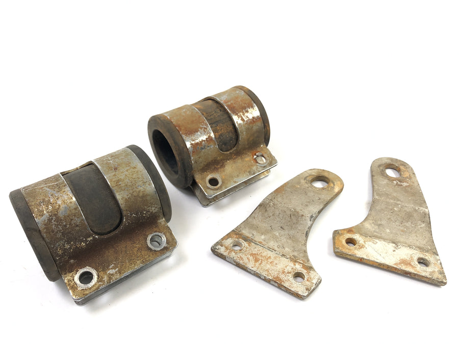 Yamaha XT 500 1U6 [1981] - Headlight mount lamp holder set