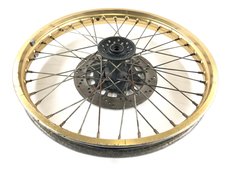 Yamaha XT 600 Zentere 34L [1985] - rim front wheel gold with brake disc 1.60 x 21 "