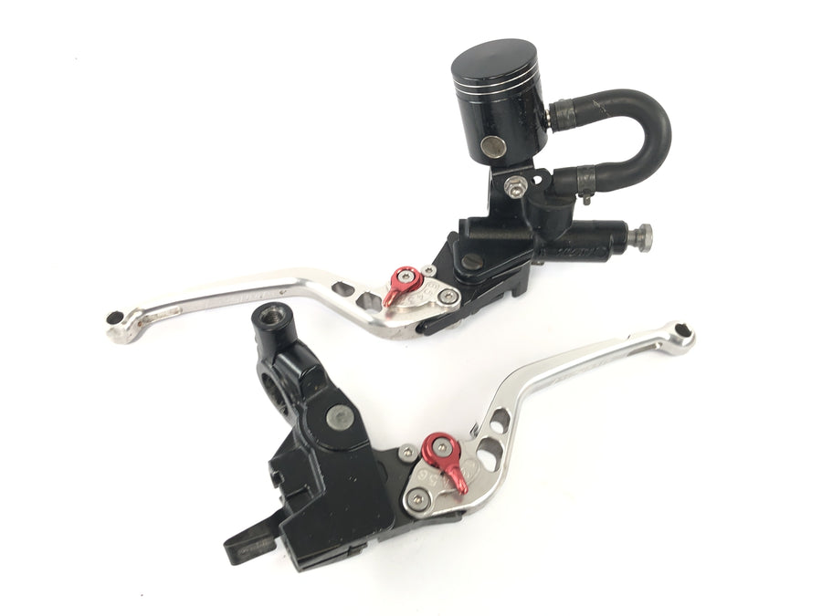 Triumph Speed Triple 1050 515NJ [2007] - brake lever clutch lever set motorcycle lever Prosports with report and CNC compensation container
