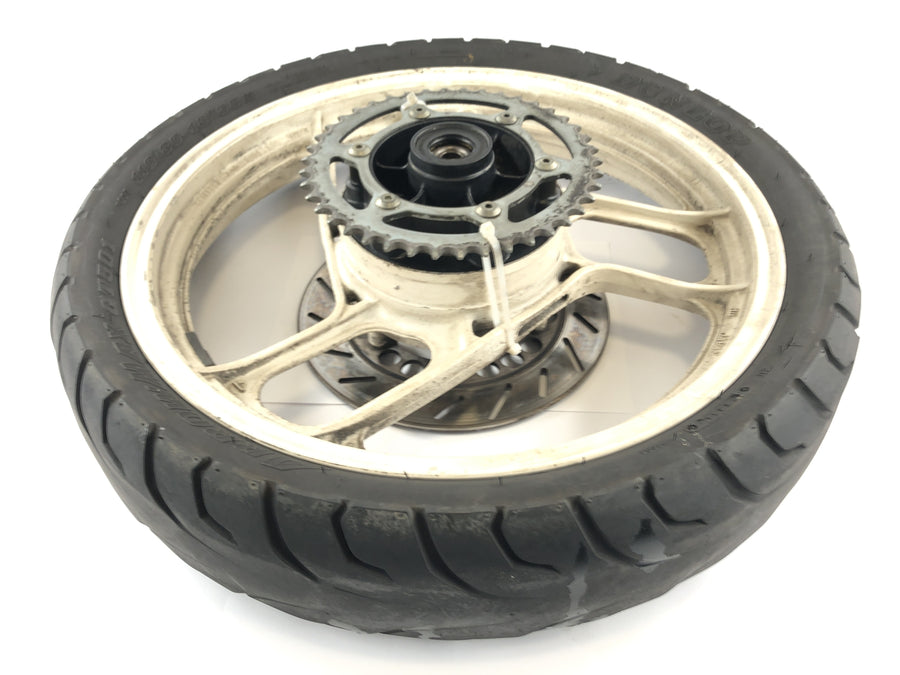 Yamaha RZ 250 R 29L [RD 250 YPVS] - Hinterrad Rad felge hinten 2.50 x 18" mit Kettenrad und Bremsscheibe