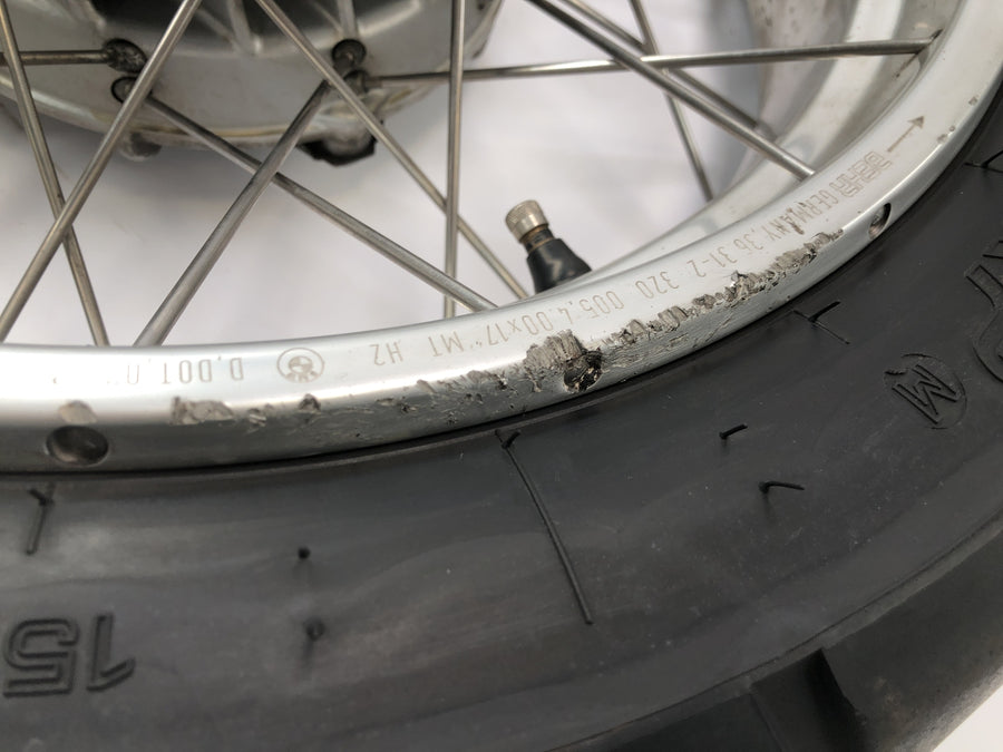 BMW R 1150 GS R21 [2002] - rear wheel rim wheel spoke wheel 5.40 x 17"