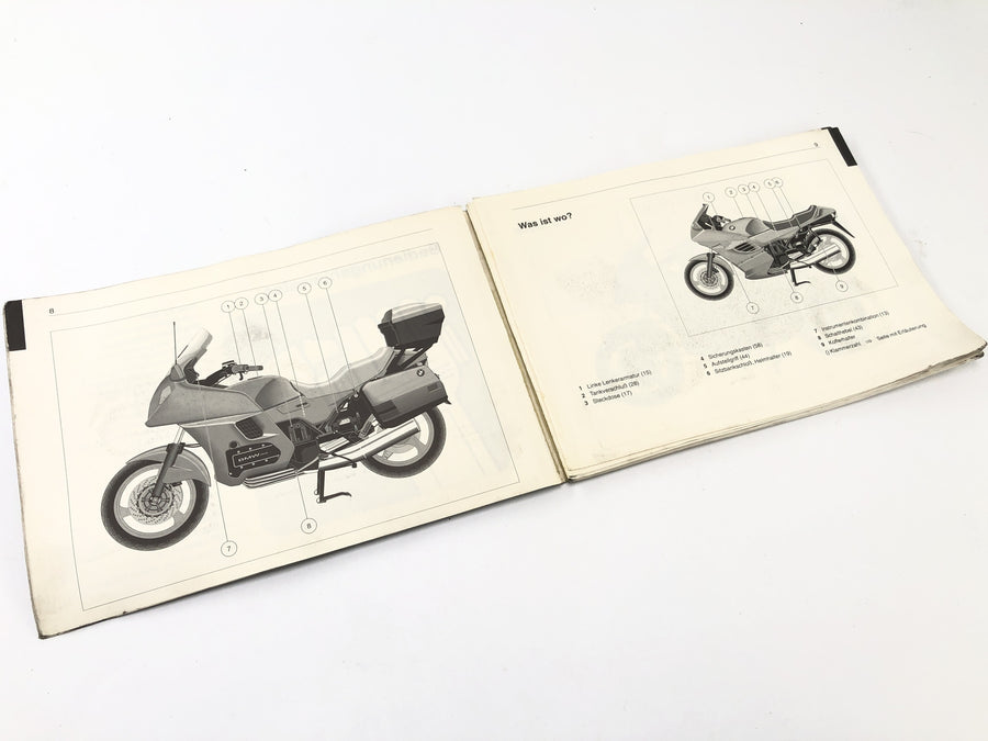 BMW K 1100 RS [1991] - Betriebsanleitung
