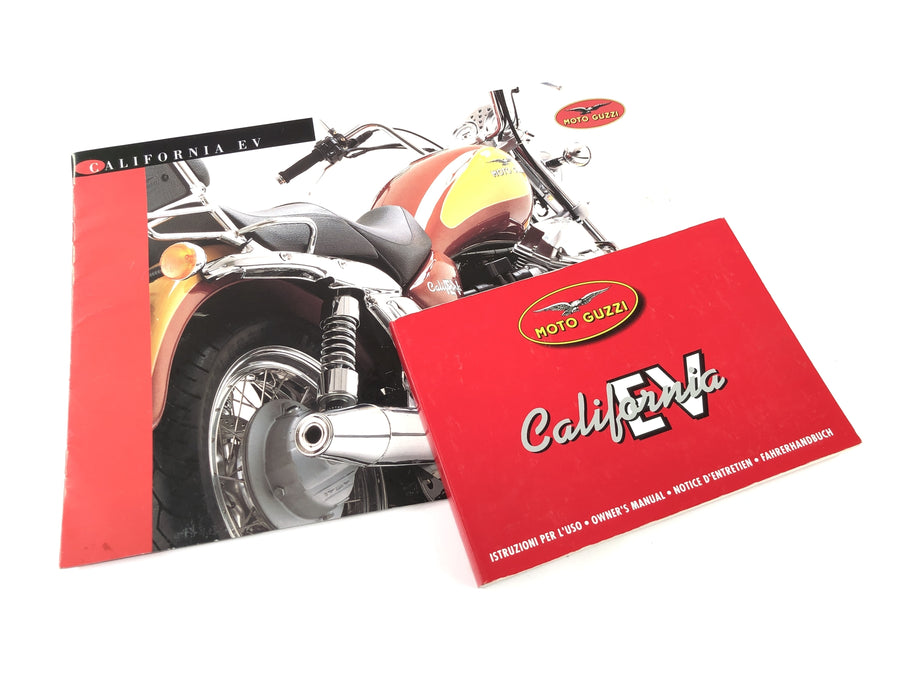 Moto Guzzi California 1100 EV KD [1998] - Fahrerhandbuch Betriebsanleitung Handbuch