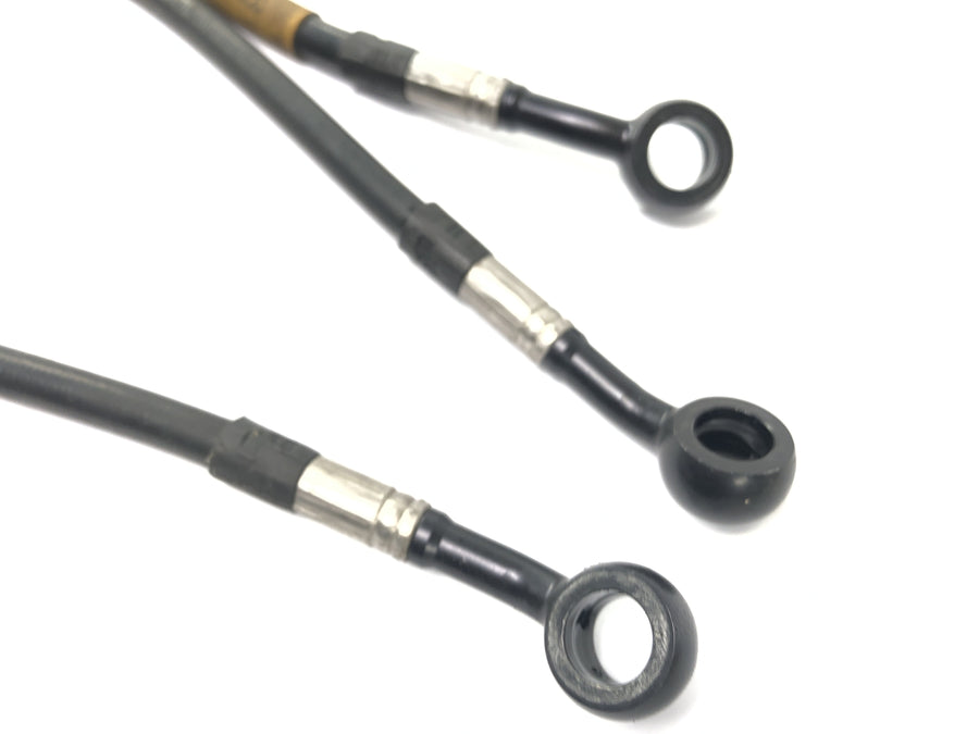 Kawasaki ZRX 1200 S ZRT20A [2002] - brake hose brake line kit 3 -part steel flex