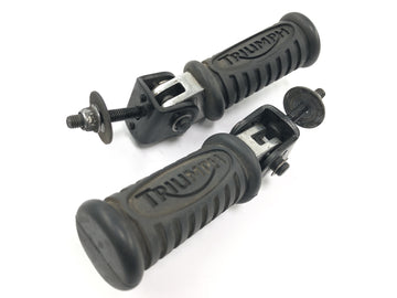 Triumph Bonneville T100 986MF [2012] - Footrest footrest system pillion foldable pair