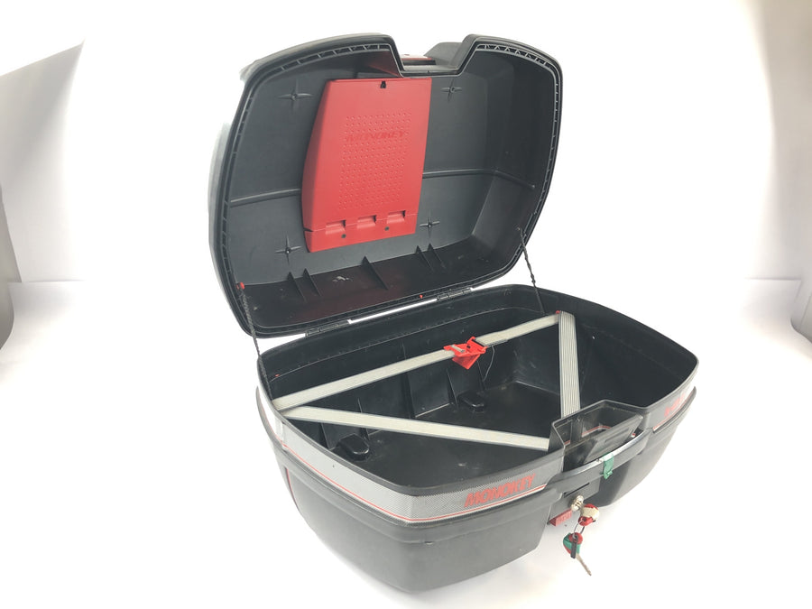Honda XRV 750 Africa Twin RD04 [1990] - Suitcase set with holder and key side case GIVI Monokey