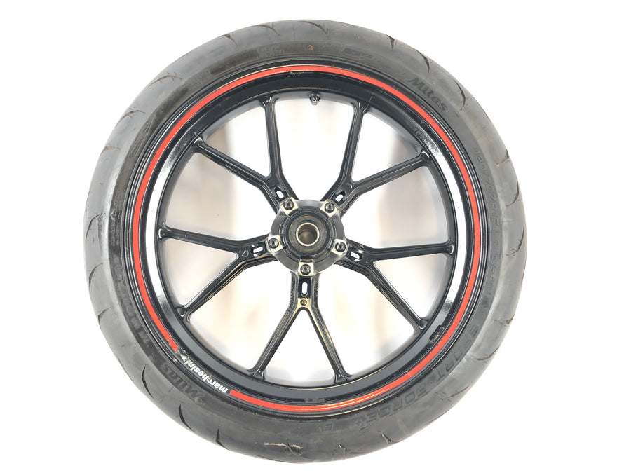 Ducati 1098 S H7 [2009] - Vorderrad Rad Felge vorne 3.50x17" Reifen DOT 2323