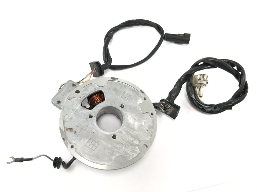 Yamaha DT 125 R DE03 [2000] - Lichtmaschine Stator Zündgrundplatte