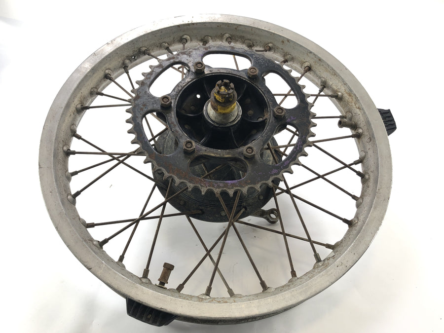 Yamaha XT 500 1U6 [1981] - Hinterradfelge mit Bremstrommel