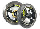 Husqvarna TE 610 H6 8AE [Suzuki RGV 250] - Wheel rim tire set front wheel 3.50 x 17 rear wheel 4.50 x 17 set with mock copy-1