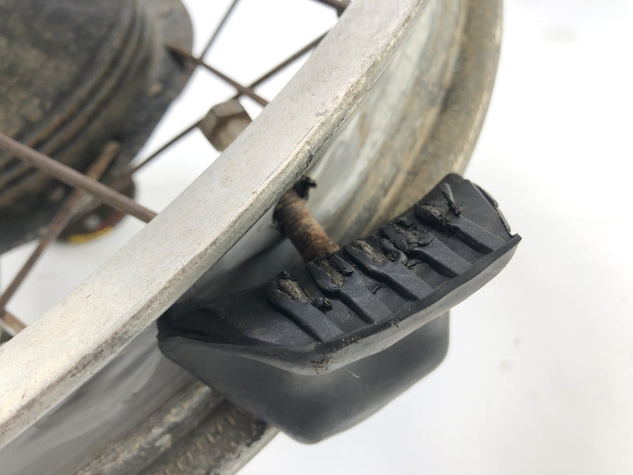 Yamaha XT 500 1U6 [1981] - Hinterradfelge mit Bremstrommel