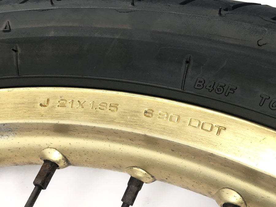 Honda XRV 750 Africa Twin RD04 [1992] - Vorderrad Rad Felge Speichenrad komplett 21 x 1,85" DOT4418