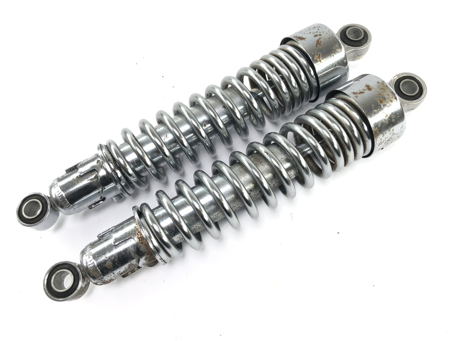 Triumph Bonneville T100 986MF [2012] - rear shock absorber strut pair chrome