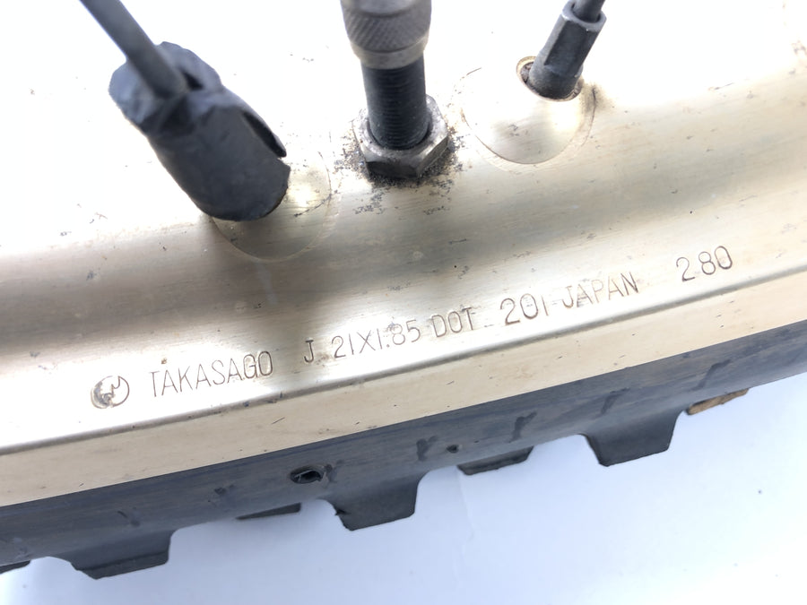 Yamaha XT 500 1U6 [1981] - Radsatz Vorderrad Hinterrad Gold
