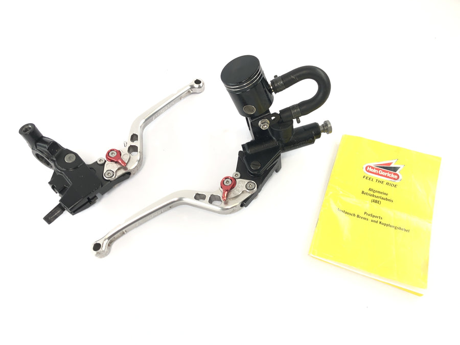 Triumph Speed Triple 1050 515NJ [2007] - brake lever clutch lever set motorcycle lever Prosports with report and CNC compensation container