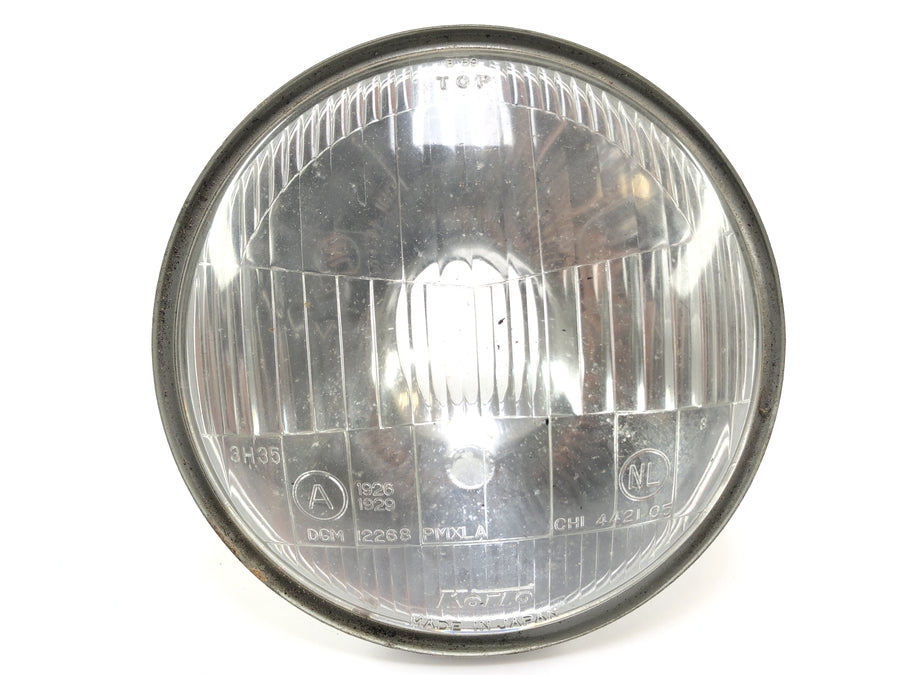 Yamaha XT 500 1U6 [1981] - Headlight headlight lens with reflector