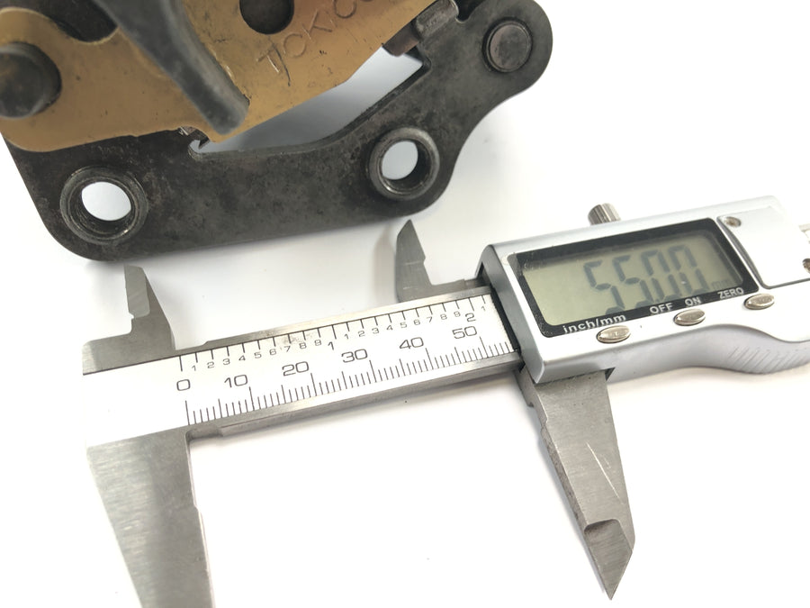 Kawasaki W 650 EJ650A [1999] - Bremssattel Bremszange vorn Tokico Doppelkolben