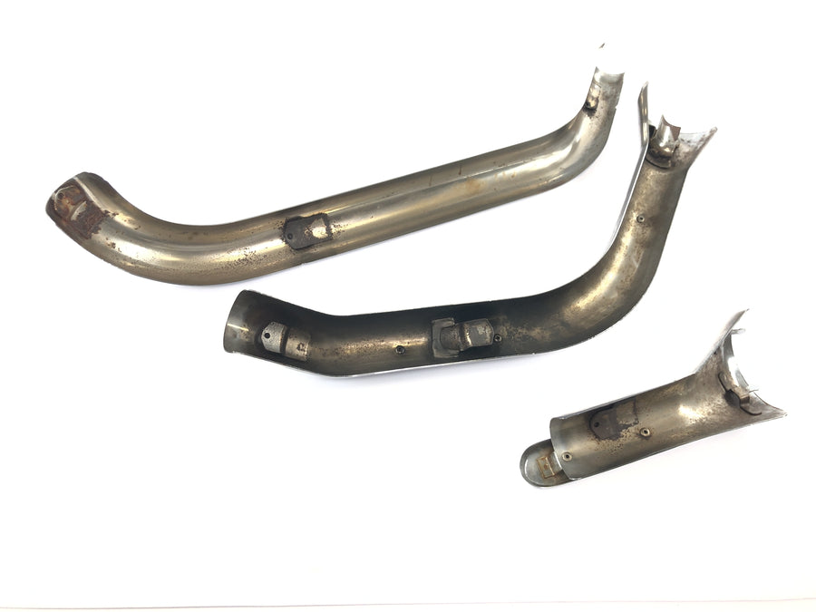 Kawasaki VN 1600 Classic VNT60A [2007] - Exhaust cover manifold cover chrome heat shield exhaust protection