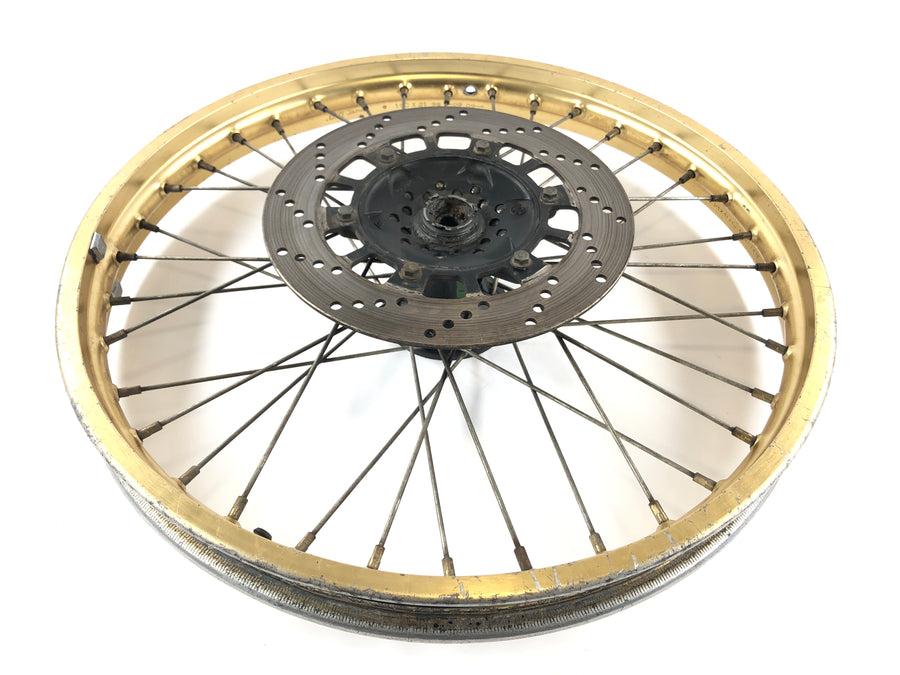 Yamaha XT 600 Zentere 34L [1985] - rim front wheel gold with brake disc 1.60 x 21 "