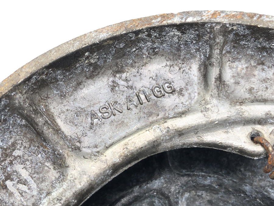 Kawasaki KX 250 [1982] - Brake drum brake shield drum brake at the rear