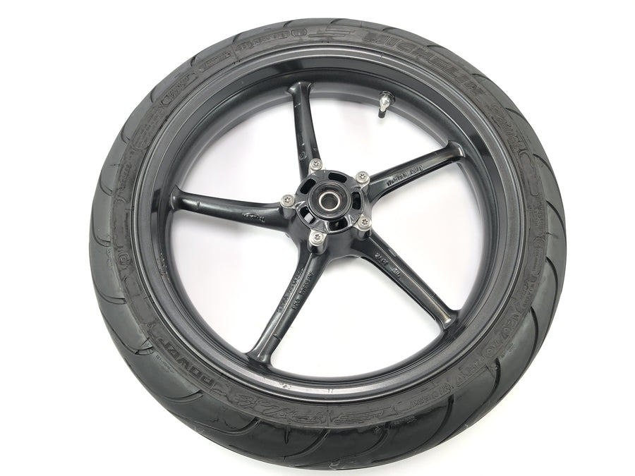 Triumph Street Triple R 675 D67LD [2010] - front wheel Rad rim aluminum black 3.5x17 "