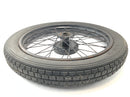DKW NZ 250 [1938] - Front wheel with spokes and hub.-1