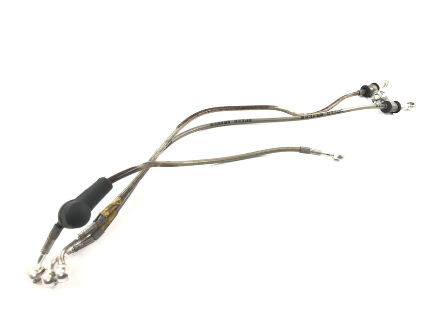 Yamaha XTZ 750 3LD [1989] - Brake line steel braided line set front double brake