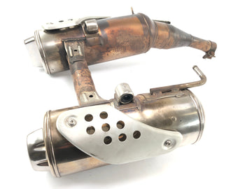 BMW F 650 GS R13 [2002] - exhaust rumbling damper silencer system right and left - 0