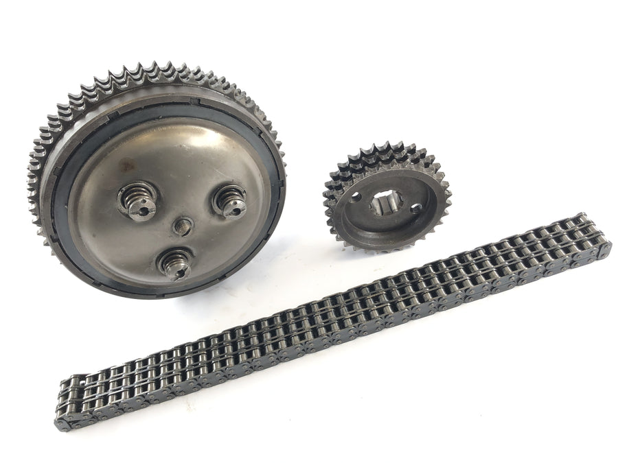 Triumph Bonneville T140V [1976] - coupling primary drive with chain