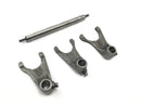 Yamaha WR 125 X DE07 [2010] - shift fork set shift forks shift fork shaft-2