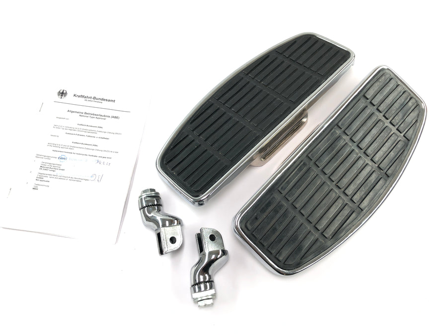 Suzuki M 800 Intruder - Footboard driver footboard footplate footrest set chrome