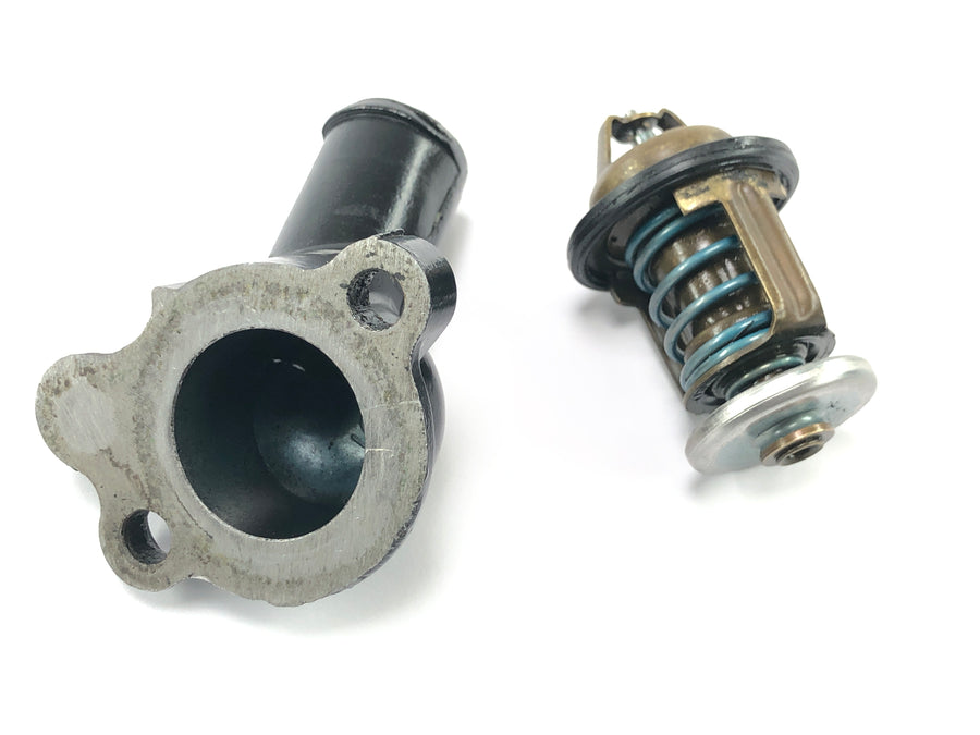 Cagiva Planet 125 [1998] - Cooling water thermostat with thermostat housing