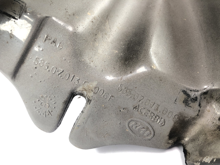 KTM 640 Adventure LC4 [2001] - Tank fuel tank with fuel taps damaged