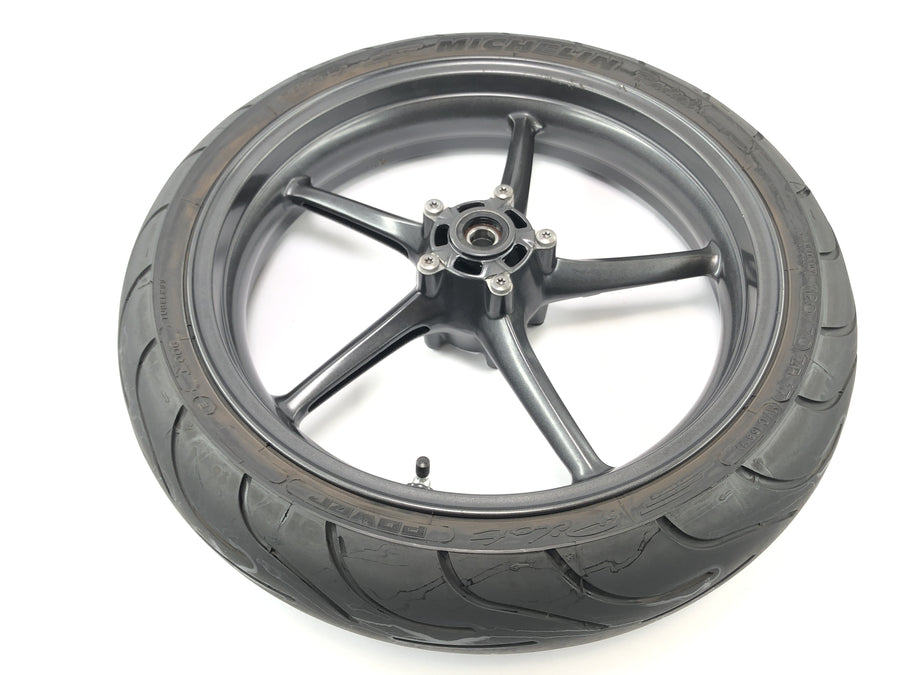 Triumph Street Triple R 675 D67LD [2010] - front wheel Rad rim aluminum black 3.5x17 "