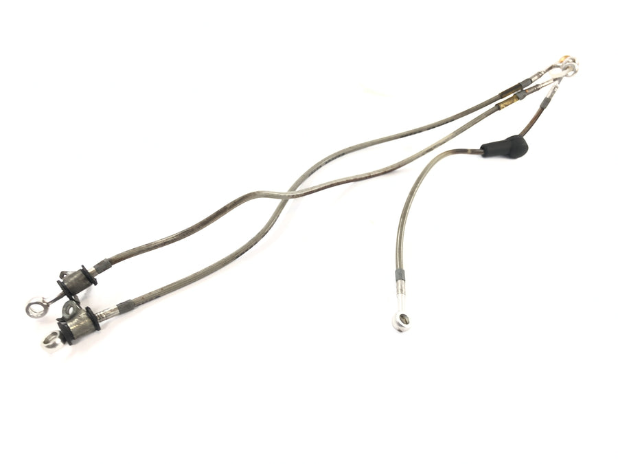 Yamaha XTZ 750 3LD [1989] - Brake line steel braided line set front double brake