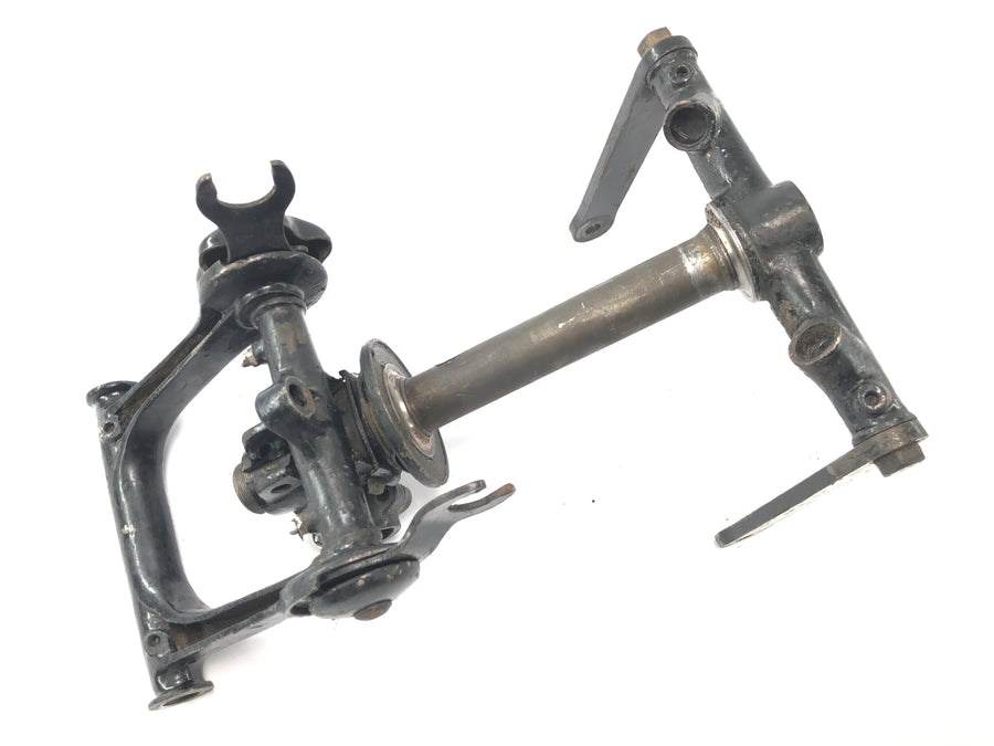 DKW NZ 250 [1938] - Vorderradgabel Gabelbrücken Umlenkhebel vorne