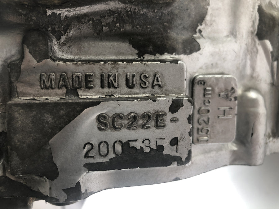 Honda GL 1500 Goldwing SC22 [1987] - engine housing with piston cylinder block crankcase engine block